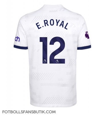 Tottenham Hotspur Emerson Royal #12 Replika Hemmatröja 2023-24 Kortärmad